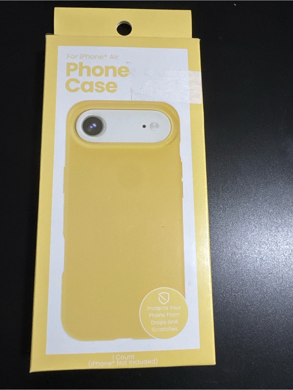 Yellow iPhone Air Phone Case - Protective Soft Shell